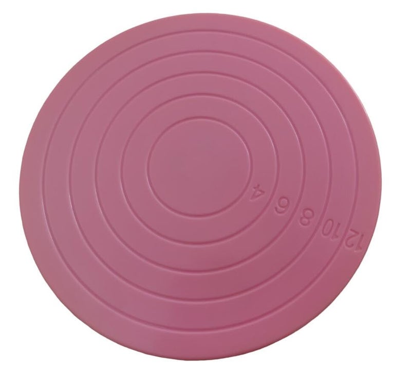 Noraling Cookie Decorating Turn Table - 5.5 Inch Mini Spinning Cake Decorating Stand 360 Degree Revolving Cookie Swivel Stand - Image 2